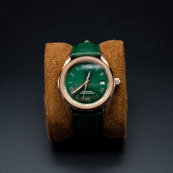 Montre personnalisée homme Yves, fabriquée à la main en France